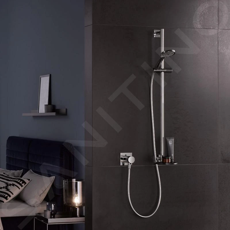 Keuco IXMO - Set Van Solo Douchekop, Houder, Stang En Slang, Chroom/zwartgrijs 59587010912 6 Keuco IXMO - Set Van Solo Douchekop, Houder, Stang En Slang, Chroom/zwartgrijs 59587010912 - Afbeelding 6