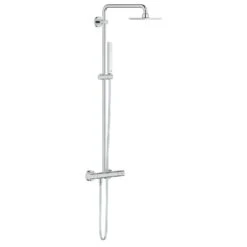 Grohe Euphoria Cube - Douchesysteem Met Thermostaatkraan, 152x152 Mm, 1jet, Chroom 27932000