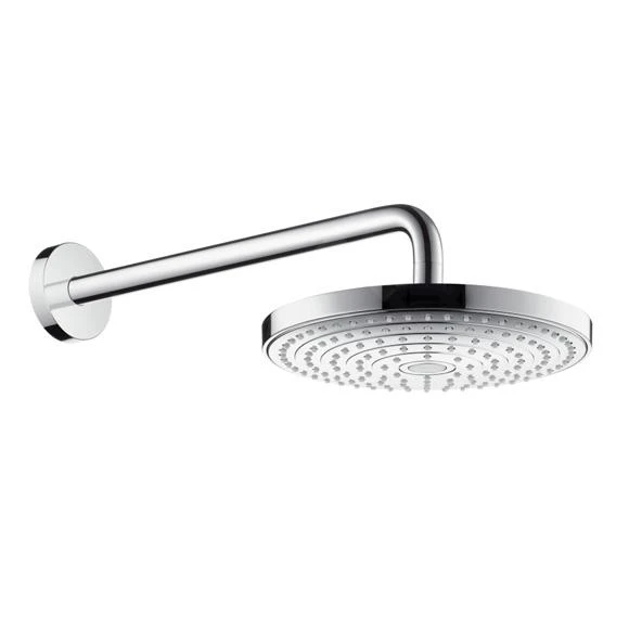 Hansgrohe Raindance Select S - Hoofddouche 240 2jet EcoSmart 9l/min, Douchearm 390 Mm, Chroom 26470000 1 Hansgrohe Raindance Select S - Hoofddouche 240 2jet EcoSmart 9l/min, Douchearm 390 Mm, Chroom 26470000