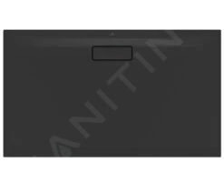 Ideal Standard Ultra Flat New - Douchebak 1200x700 Mm, Zwart T4476V3