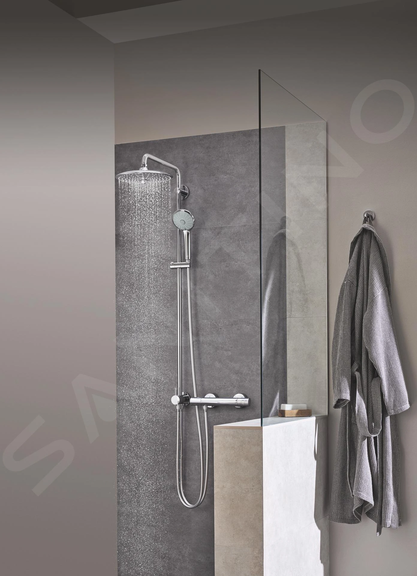 Grohe Euphoria - Doucheset 260 Met Omstelling, 3 Douchestralen, Chroom 27421002 10 Grohe Euphoria - Doucheset 260 Met Omstelling, 3 Douchestralen, Chroom 27421002 - Afbeelding 10