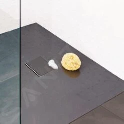 Villeroy & Boch Squaro Infinity - Douchebak, 900x900 Mm, Quaryl, Antraciet UDQ9090SQI1V-1S -Thuis-Badkamer 81a0f517b38a0fe4cc2cb071