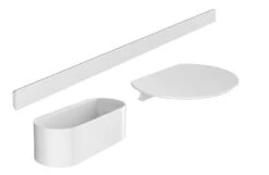Hansgrohe WallStoris - Badkamer Accessoireset, Mat Wit 27966700