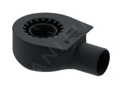 Tece Toebehoren - Sifon Voor Douchegoot Verlaagd, Zijaansluiting Aan Een Afvoer DN50 650000