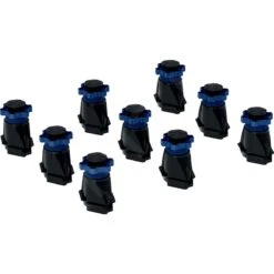 Geberit Toebehoren - Steunpoten 9 St, Hoogte 9-21 Cm, Voor Douchebak Lengte Tot 1400 Mm 554.953.00.1