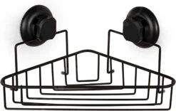 Compactor Bestlock - Zuignap Wand Hoekrek, Zwart RAN9778