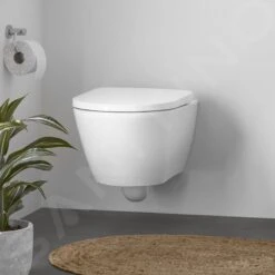 Duravit D-Neo - Hangend Toilet, Rimless, Met WonderGliss, Wit 25770900001 -Thuis-Badkamer 8c55bb5fed1a58b3fead807a 1