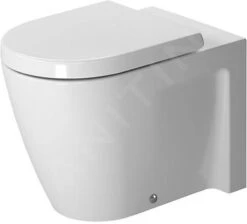 Duravit Starck 2 - Staande Toiletpot, 370x570 Mm, Wit 2128090000