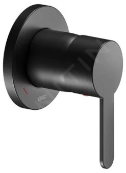 Keuco IXMO - 1-hendel Mengkraan Inbouw, Mat Zwart 59551370301