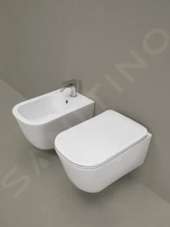 Sapho Kerasan Tribeca - WC-zitting, Duroplast, SoftClose, Wit 519101 -Thuis-Badkamer 91699b56016ac7229ff2780d
