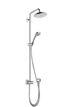 Hansgrohe Croma 220 - Showerpipe Reno 220 Mm, Zwenkbare Douchearm 400 Mm, Chroom 27224000