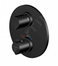 Steinberg 100 - Inbouw Thermostatische Kraan Voor 2 Functies, Mat Zwart 100 4133 3 S