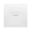 Villeroy & Boch Squaro Infinity - Douchebak, 900x900 Mm, Quaryl, Stone White UDQ9090SQI1V-RW