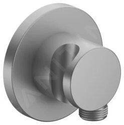 Keuco IXMO - Wandaansluitbocht Met Houder, Aluminium 59592170001