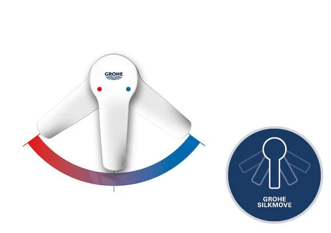 Grohe Essence - Vrijstaand Douchesysteem Met Kraan, Vloermontage, Chroom 23741001 5 Grohe Essence - Vrijstaand Douchesysteem Met Kraan, Vloermontage, Chroom 23741001 - Afbeelding 5