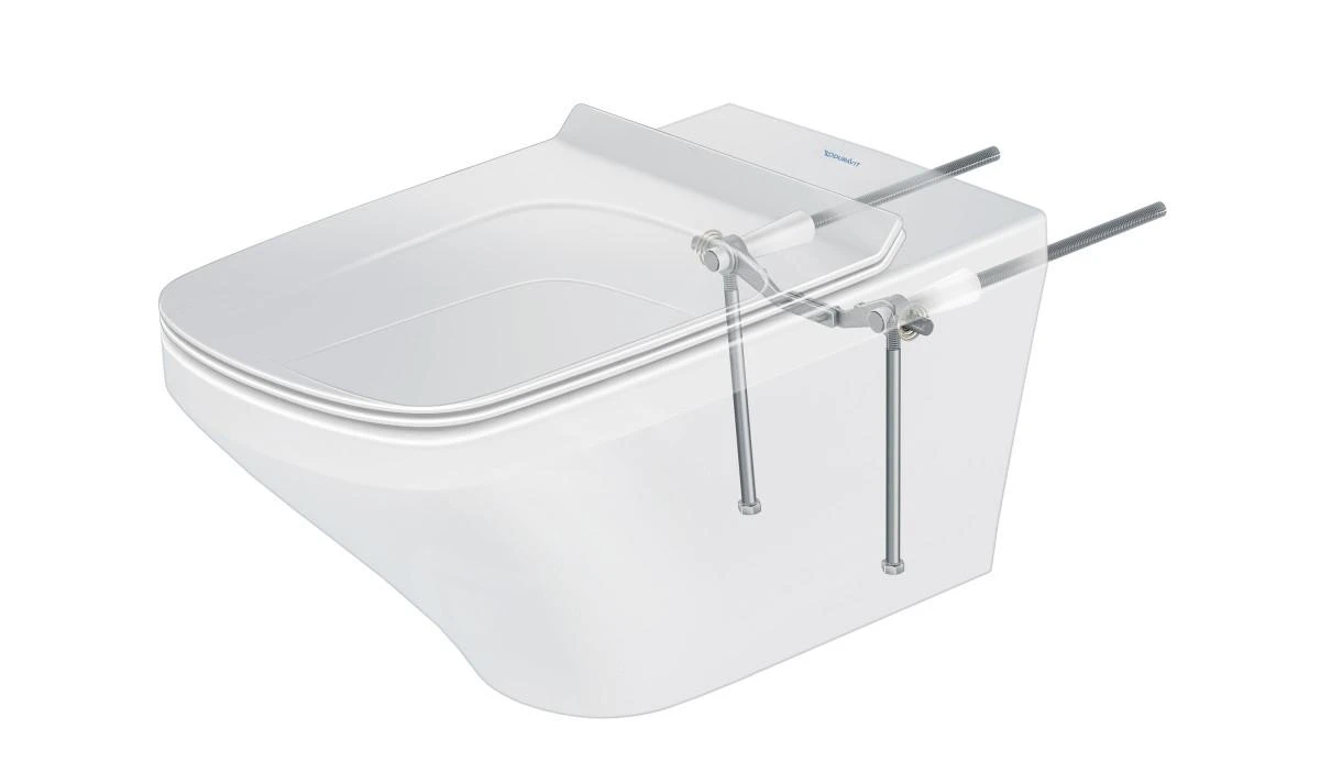 Geberit Kombifix - Toiletset Met Sigma01 Bedieningsplaat, Glanzend Chroom + Duravit ME By Starck Hangend Toilet En Wc Bril, Rimless, SoftClose 110.302.00.5 NM2 9 Geberit Kombifix - Toiletset Met Sigma01 Bedieningsplaat, Glanzend Chroom + Duravit ME By Starck Hangend Toilet En Wc Bril, Rimless, SoftClose 110.302.00.5 NM2 - Afbeelding 9
