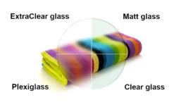 Nimco Bormo - Dubbele Glashouder, Melkglas/chroom BR X3-58DW-26 -Thuis-Badkamer PHOTO 787