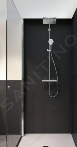 Hansgrohe Crometta - Showerpipe E 240 Doucheset Met Thermostaat, EcoSmart 9 L/min, Chroom 27281000 9 Hansgrohe Crometta - Showerpipe E 240 Doucheset Met Thermostaat, EcoSmart 9 L/min, Chroom 27281000 -Thuis-Badkamer a9726c86a227b4505c26677e