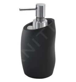 Sapho Gedy Badkameraccessoires - Iside Zeepdispenser, Mat Zwart 188114
