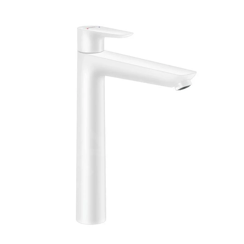 Hansgrohe Talis E - Wastafelkraan Met Afvoergarnituur, Mat Wit 71716700 1 Hansgrohe Talis E - Wastafelkraan Met Afvoergarnituur, Mat Wit 71716700