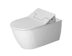 Duravit Darling New - Wandtoilet Voor SensoWash Bidetbril, Met HygieneGlaze, Alpine Wit 2544592000