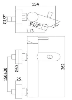 Paffoni Light - Badkraan Met Accessoires, Wit Mat LIG023BO -Thuis-Badkamer b6ad89537b00c736efaab69f