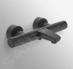 Ideal Standard CeraTherm - Thermostatische Badkraan, Zwart A7544XG -Thuis-Badkamer b6f01b4dbdddfc419cf36bbb