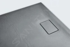 Sapho Acora - Douchebak 1200x800 Mm, Gegoten Marmer, Decor Grijze Steen AC024 -Thuis-Badkamer ba7c8776b612704f3c05f61d