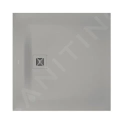 Duravit Sustano - Douchebak, 900x900 Mm, DuraSolid, Mat Grijs 720271630000000