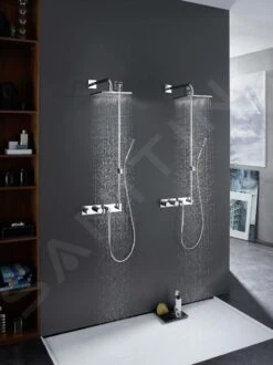 Hansa Viva - Hoofddouche 250, 1jet, Douchearm 400 Mm, Chroom 04180340 -Thuis-Badkamer bec0ee421a0b08f4c3139896