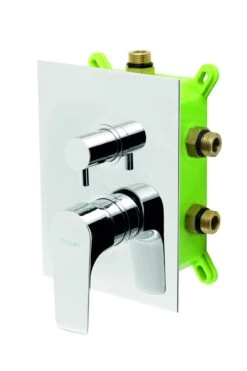 Novaservis Titania Nice - Inbouwkraan Voor 3 Functies Met Binnenwerk, Chroom BOX97051RX,0