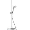 Hansgrohe Croma Select S - Showerpice Regendouchesysteem 280 1jet, EcoSmart 9l/min, Chroom 26794000
