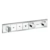 Hansgrohe RainSelect - Afbouwdeel Voor Thermostatische Douchekraan Voor 3 Functies, Wit/chroom 15356400