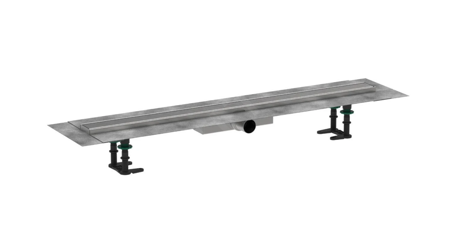 Hansgrohe RainDrain Compact - Douchegoot 90 Cm, Met Rooster, Geborsteld Roestvrij Staal 56168800 1 Hansgrohe RainDrain Compact - Douchegoot 90 Cm, Met Rooster, Geborsteld Roestvrij Staal 56168800