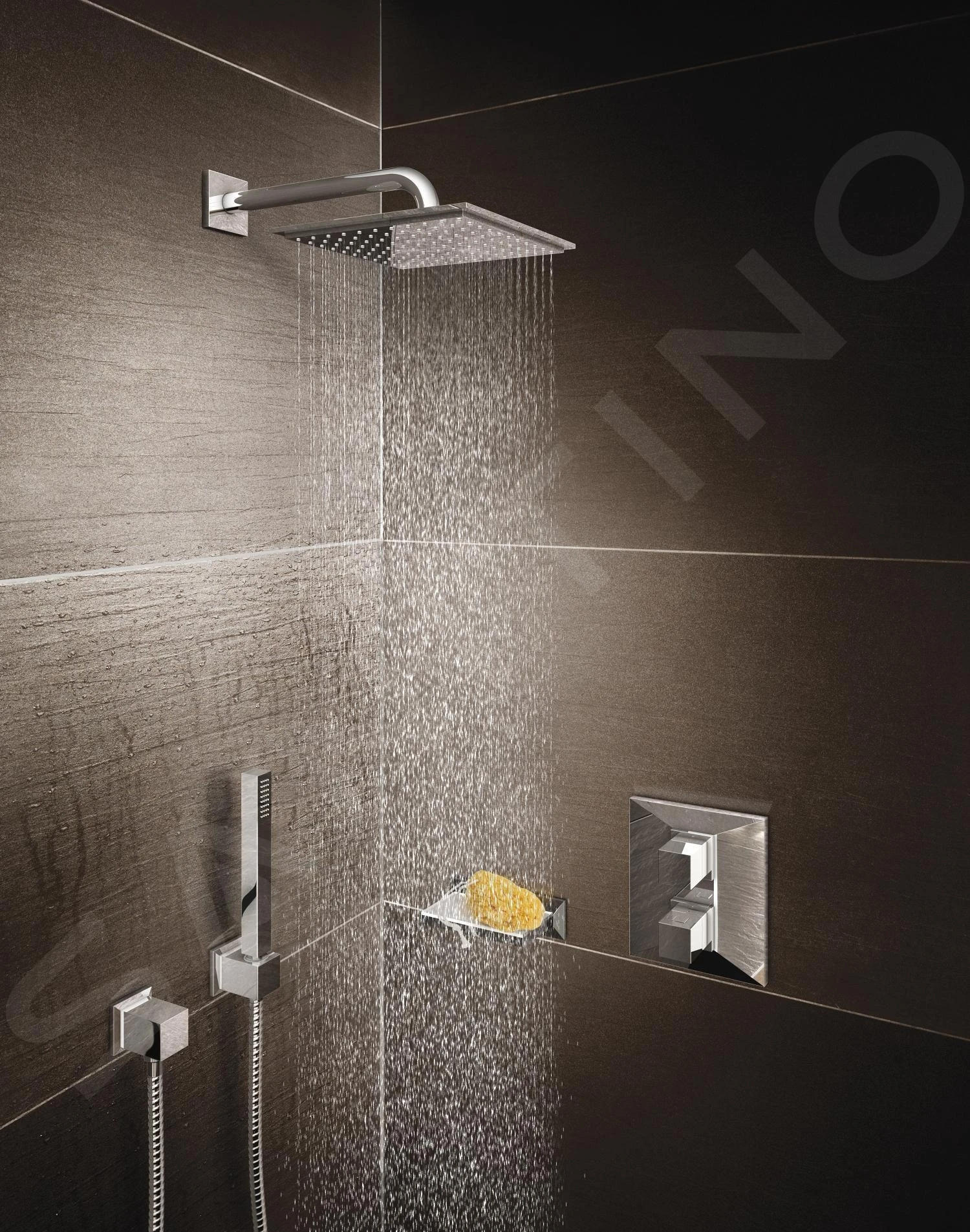 Grohe Allure Brilliant - Douchehouder, Chroom 27706000 4 Grohe Allure Brilliant - Douchehouder, Chroom 27706000 - Afbeelding 4