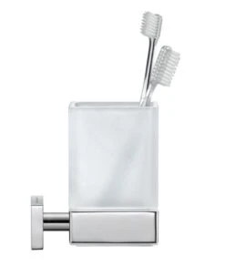 Duravit Karree - Glashouder, Chroom/matglas 0099511000 -Thuis-Badkamer d4db8df8f71a761f7df7ccd8