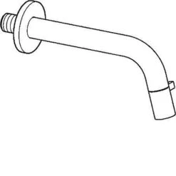 Hansa Nova Style - Wand Tapkraan, Chroom 50968101 -Thuis-Badkamer d5c5a7d7493ac94316a3f7d8