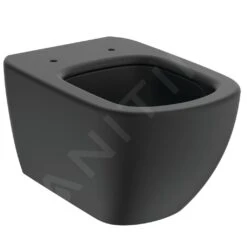 Ideal Standard Tesi - Hangend Toilet Met SoftClose Wc Bril, Aquablade, Zwart T3546V3 -Thuis-Badkamer d630eb7250012e01d8ada015