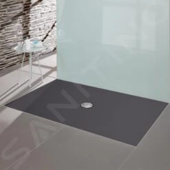 Villeroy & Boch Subway Infinity - Douchebak, 750x1200 Mm, Anti-slip, Ardoise 6230P2W9 -Thuis-Badkamer d7154580187b4e0f17823e24