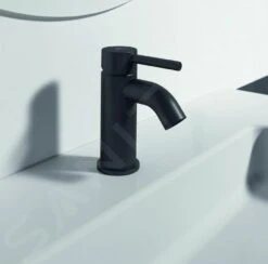 Ideal Standard CeraLine - Wastafelkraan, Zijdeachtig Zwart BC185XG -Thuis-Badkamer d7927317eec53e8dfd8f5726
