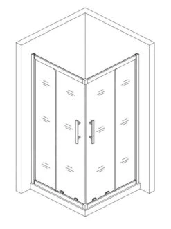 Lansanit LitEX Terni - Douchecabine 4 Delig 800x800 Mm, Glanzend Aluminium/mat Glas CF88-190-M 5 Lansanit LitEX Terni - Douchecabine 4 Delig 800x800 Mm, Glanzend Aluminium/mat Glas CF88-190-M -Thuis-Badkamer d82d6dcff7361a3fb115ade9 2