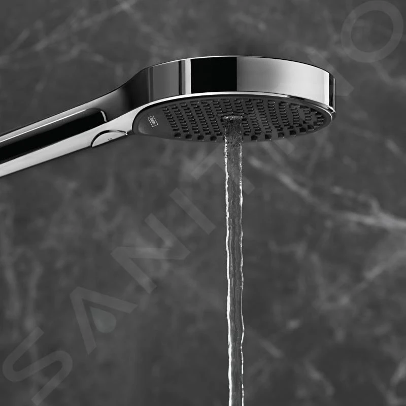 Hansgrohe Rainfinity - Handdouche 130, 3jet, Chroom 26864000 4 Hansgrohe Rainfinity - Handdouche 130, 3jet, Chroom 26864000 - Afbeelding 4