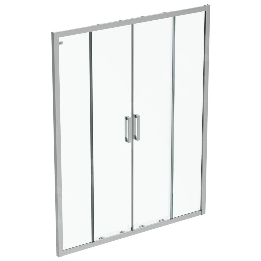 Ideal Standard Connect 2 - Schuifdeuren, 4-delig, 1500 Mm, Silver Bright/helder Glas K9281EO 1 Ideal Standard Connect 2 - Schuifdeuren, 4-delig, 1500 Mm, Silver Bright/helder Glas K9281EO