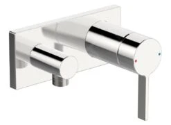 Hansa Loft - Afdekset Voor Douchekraan, Chroom 57639583