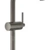 Grohe Atrio - Wastafelkraan Met Waste En Draaibare Uitloop, XL-size, Geborsteld Hard Graphite 32647AL3