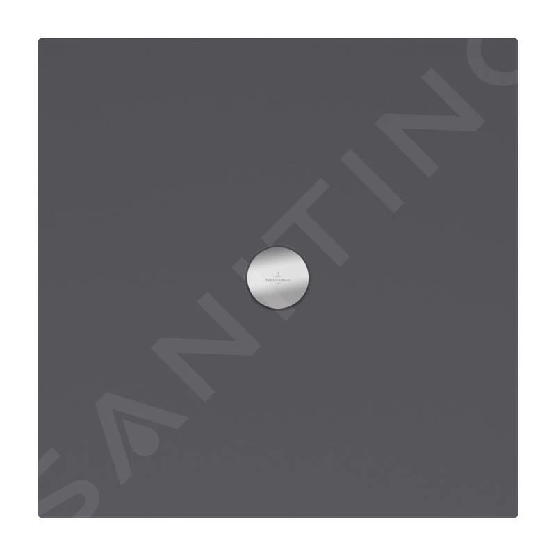 Villeroy & Boch Subway Infinity - Douchebak, 800x800 Mm, Anti-slip, Ardoise 6228C3W9 1 Villeroy & Boch Subway Infinity - Douchebak, 800x800 Mm, Anti-slip, Ardoise 6228C3W9