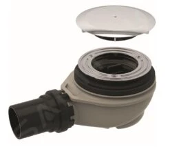 Geberit Toebehoren - Doucheafvoer D90 Met Afbouwdeel, Chroom 150.551.21.1