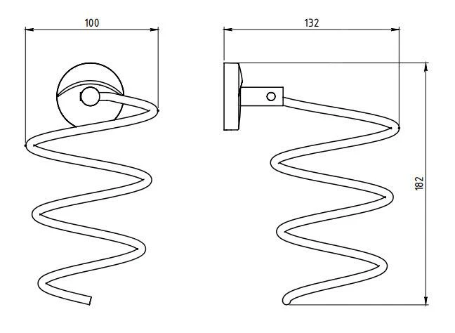 Novaservis Metalia 11 - Haardroger Houder, Chroom 0183,0 2 Novaservis Metalia 11 - Haardroger Houder, Chroom 0183,0 - Afbeelding 2