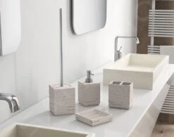 Sapho Gedy Quadrotto - Toiletborstel, Tortora QU3366 -Thuis-Badkamer ebce500b02e7a94111525c2c