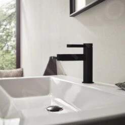 Hansgrohe Finoris - Toiletkraan 100. EcoSmart, Mat Zwart 76013670 -Thuis-Badkamer efa86576602719108e5fb4bd
